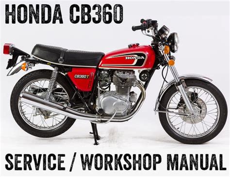honda cb360 service manual PDF