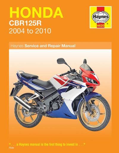 honda cbr 125 repair manual PDF