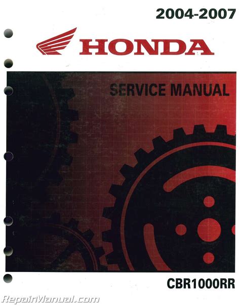 honda cbr1000rr service manual 2006 2007 Kindle Editon