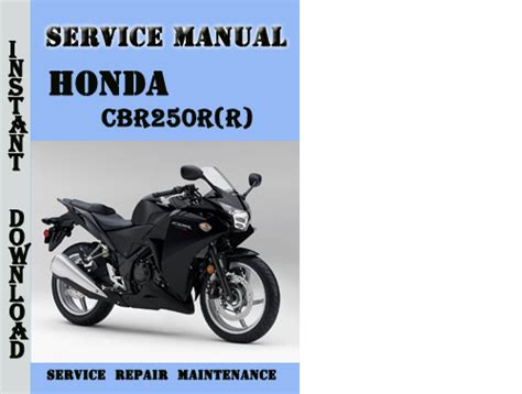 honda cbr250r service manual Epub