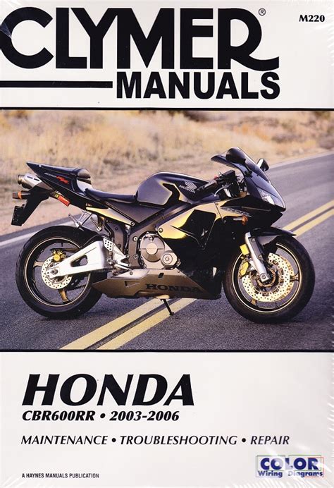 honda cbr600rr 2003 2006 clymer manuals motorcycle repair PDF