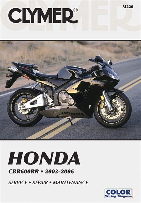 honda cbr600rr 2003 2006 clymer manuals motorcycle repair PDF