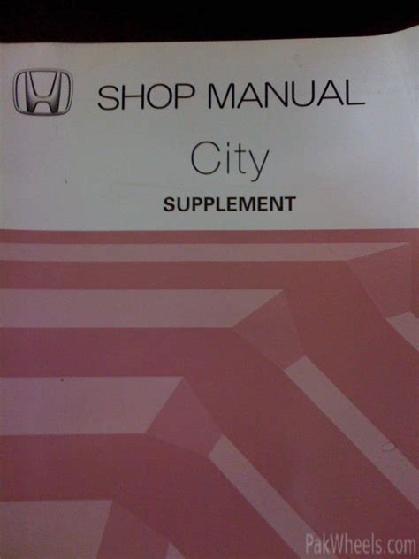 honda city 2003 car manual Kindle Editon