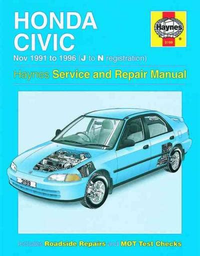 honda civic 1996 2000 factory service manual Kindle Editon