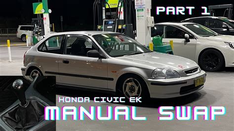 honda civic auto to manual swap Reader