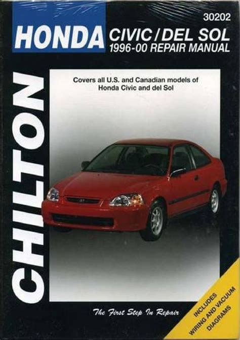 honda civic or del sol 1996 2000 chilton total car care series manuals Epub