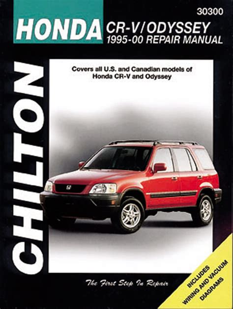 honda crv and odyssey 1995 00 chilton total car care series manuals PDF