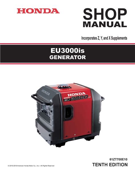 honda eg 3000 generator manual pdf Reader