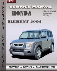 honda element workshop manual Epub