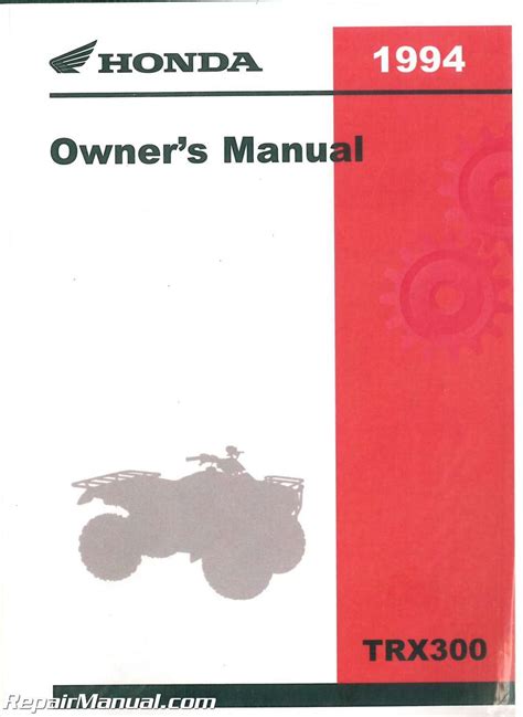 honda fourtrax 300 owners manual Kindle Editon