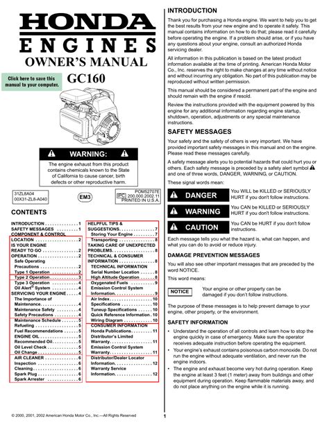 honda gc160 troubleshooting guide Kindle Editon
