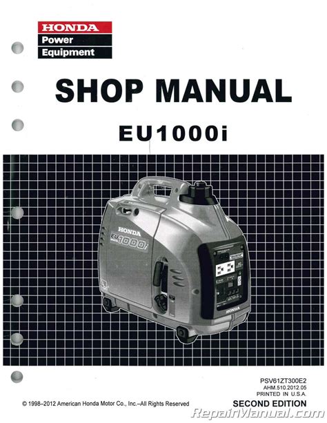 honda generator eu1000i service manual Epub