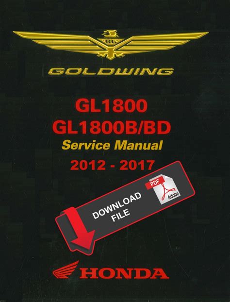 honda goldwing service manual Kindle Editon