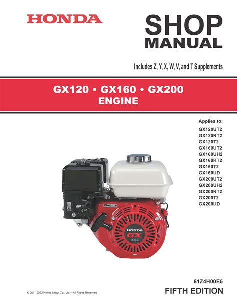 honda gx 200 workshop manual pdf Doc