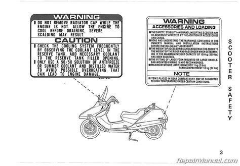 honda helix 250 user manual Doc