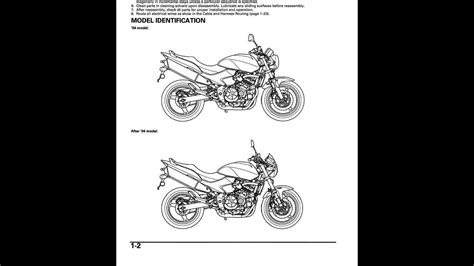 honda hornet cb600f workshop manual PDF