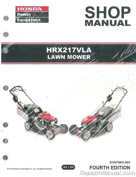 honda hrx217hxa mower service manual Epub