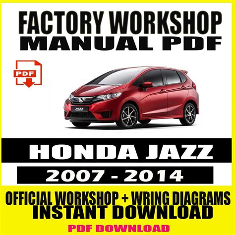 honda jazz manual 2007 PDF