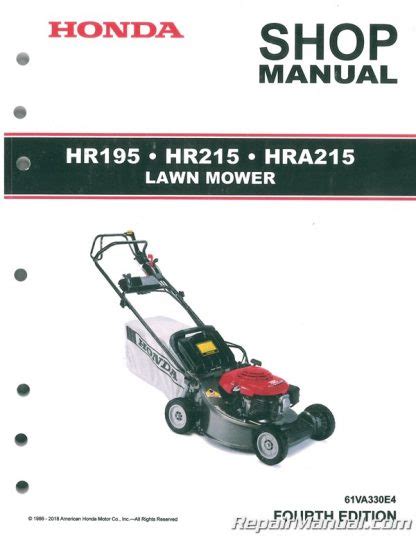 honda lawn mower manual hr215 Epub