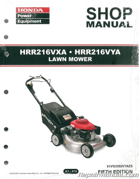 honda lawn mower manual hrr2168vya Reader