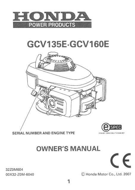 honda lawn mower owners gcv160 pdf PDF