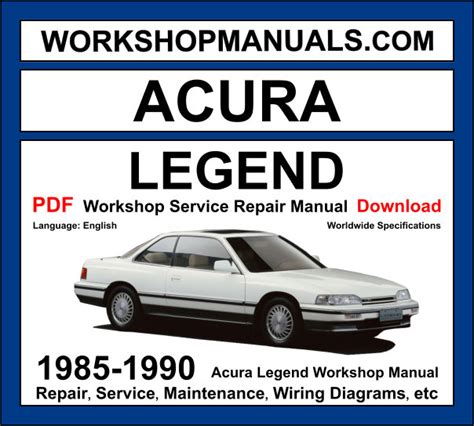 honda legend workshop manual pdf Doc