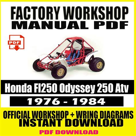 honda odyssey fl250 repair manual pdf Reader
