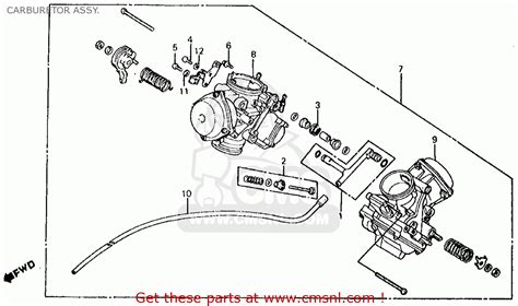 honda shadow 750 carburetor diagram Reader