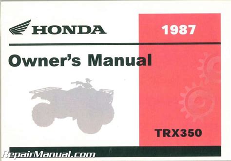 honda trx 35 user pdf Epub