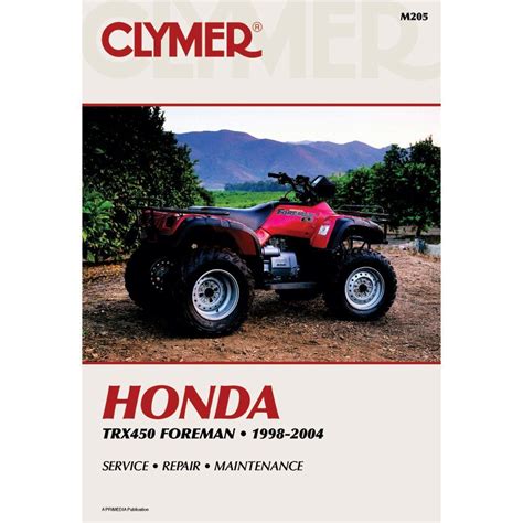 honda trx450 foreman 1998 2004 clymer motorcycle repair Kindle Editon