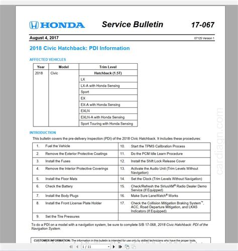 honda type r service manual PDF