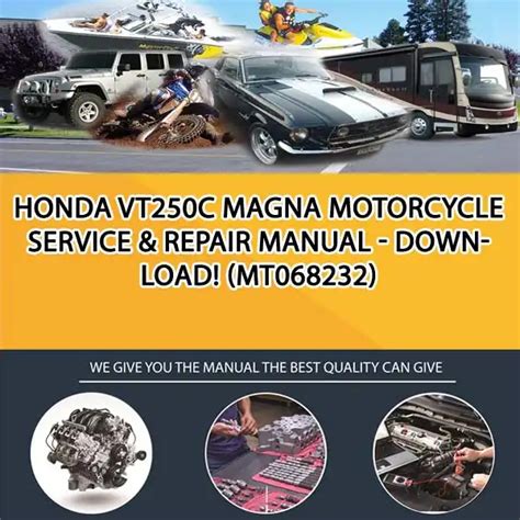 honda vt250c workshop manual PDF