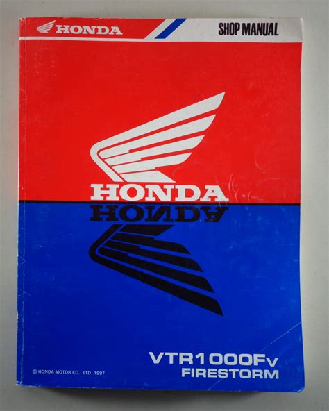 honda vtr 1000 firestorm manual download Doc