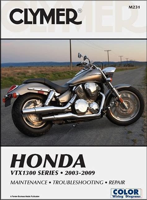 honda vtx1300 series 2003 2009 clymer motorcycle repair Epub