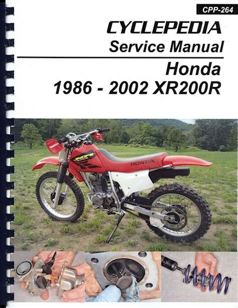 honda xr200r workshop manual free PDF