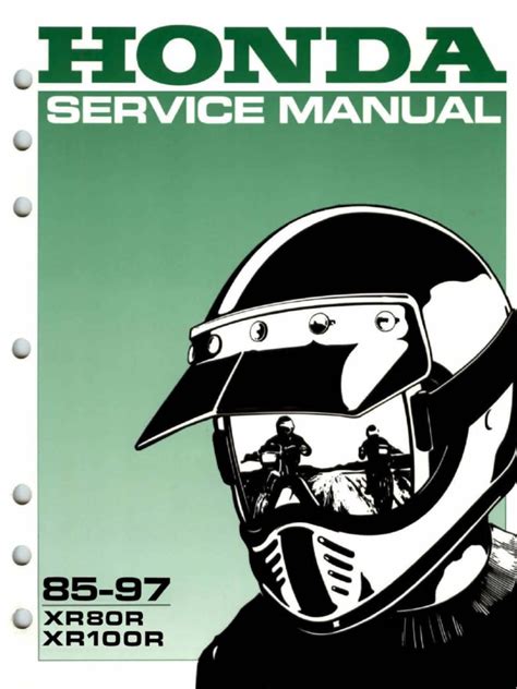 honda xr80 service manual pdf Reader