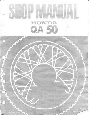 honda-qa50-service-manual-pdf Epub