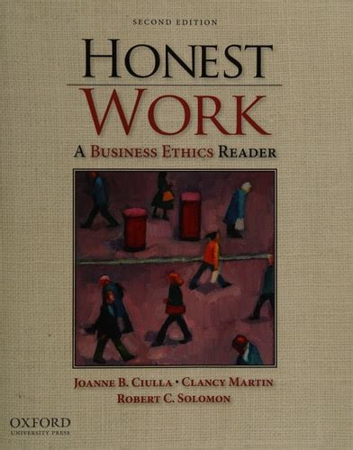 honest work business ethics reader 2nd edition Kindle Editon