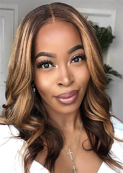 honey blonde lace front wig human hair