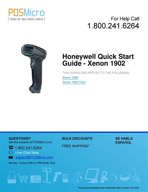 honeywell 1902 scanner manual Reader