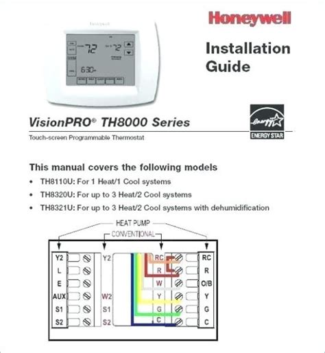 honeywell 8000 thermostat installation guide PDF