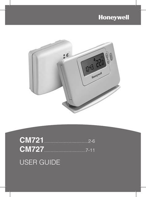 honeywell cm 721 manual Reader