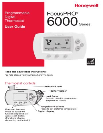 honeywell focus pro 6000 user manual Kindle Editon