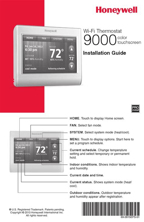 honeywell pro 6000 installation instructions Reader