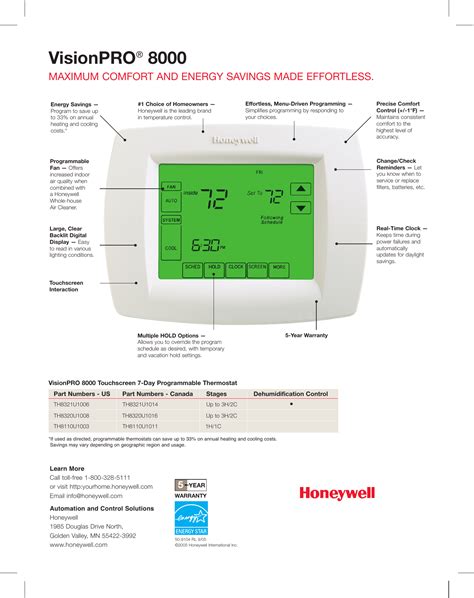 honeywell pro 8000 owners manual Kindle Editon