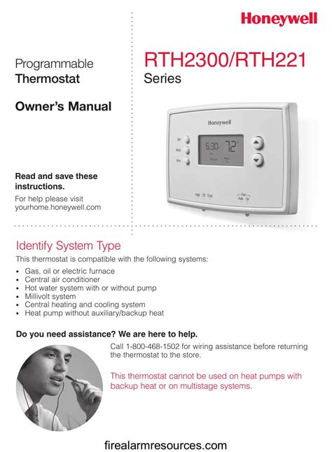 honeywell programmable thermostat manual Epub