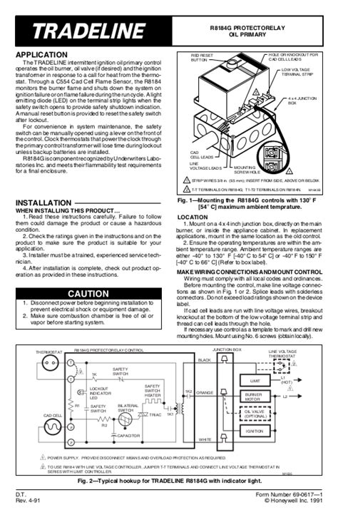 honeywell r8184g manual guide pdf Doc