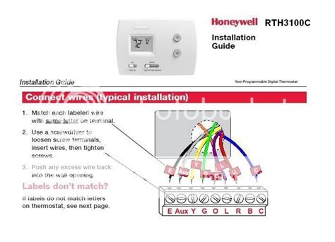 honeywell th5220d1029 installation guide PDF