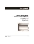 honeywell tuxedo touch installation manual PDF