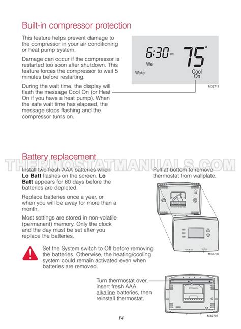 honeywellmodel rth2300b user manual Doc